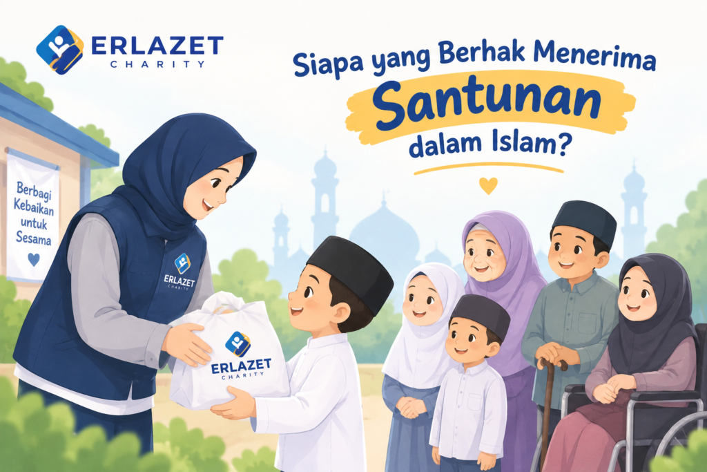 Santunan, Anak Yatim, Dhuafa, Fakir Miskin, Berbagi Kebaikan, Erlazet Charity