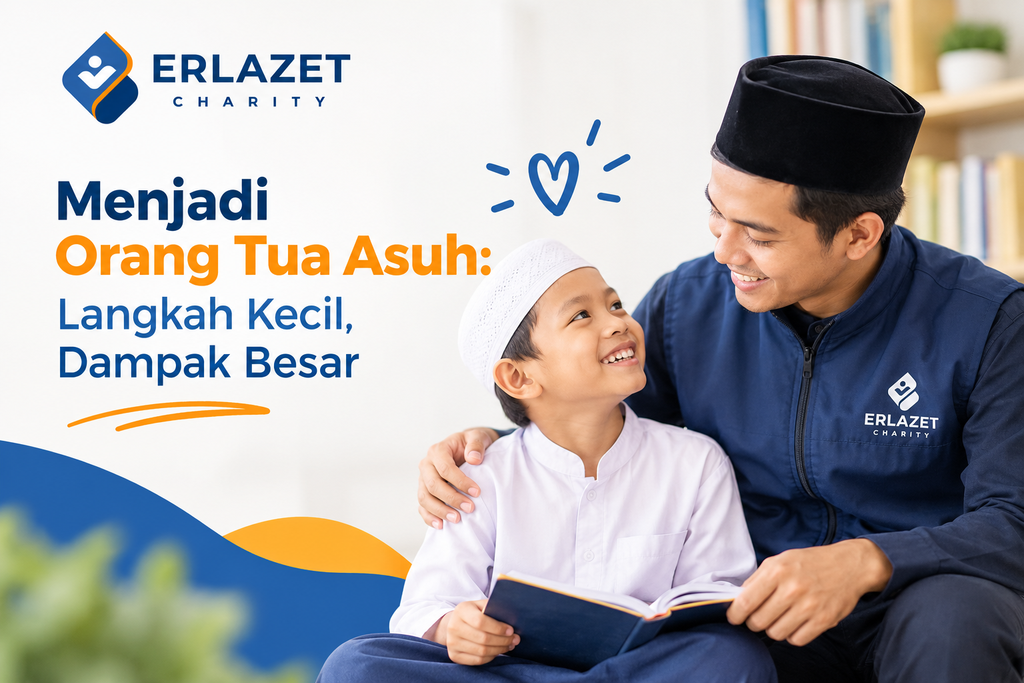 Orang Tua Asuh, Anak Yatim, Pendidikan Anak, Anak Dhuafa, Program Sosial, Erlazet Charity